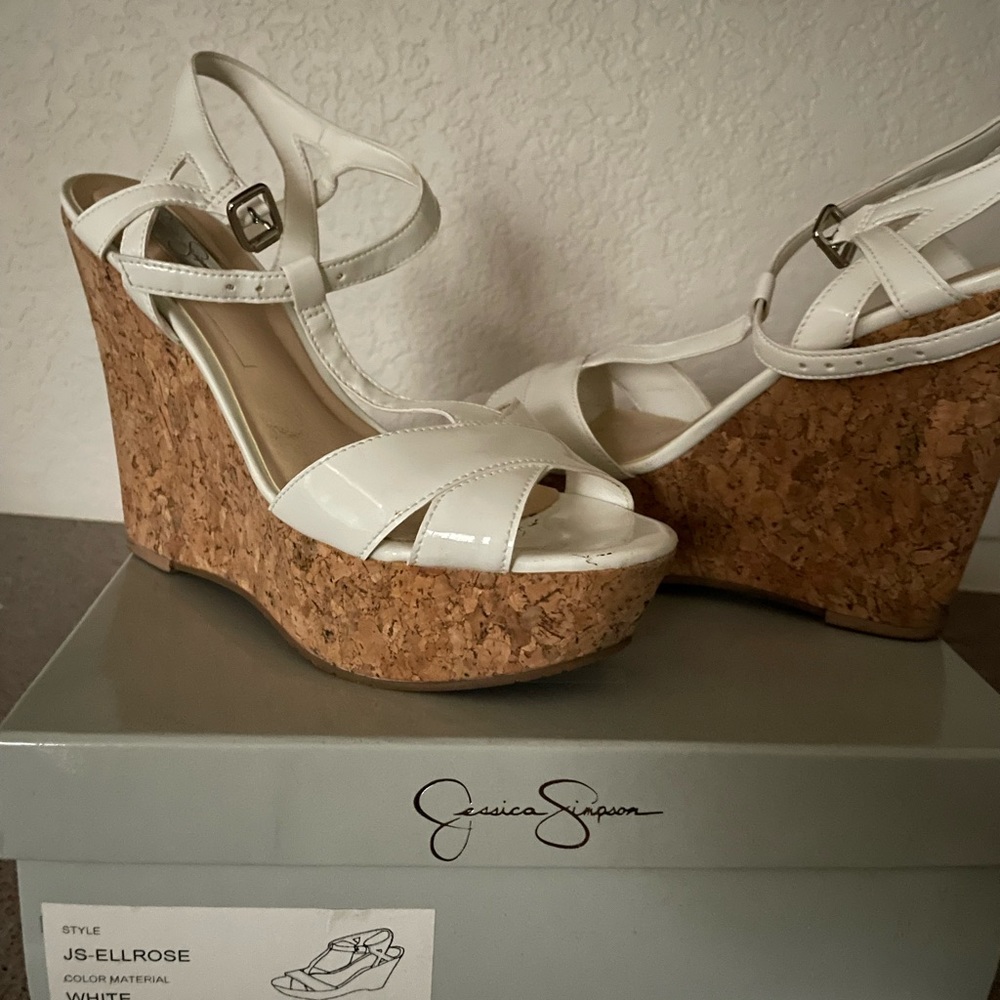 Jessica Simpson wedges